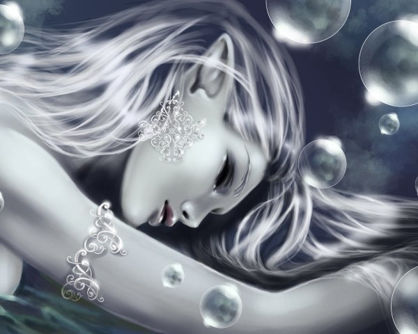 Картины фэнтези девушки