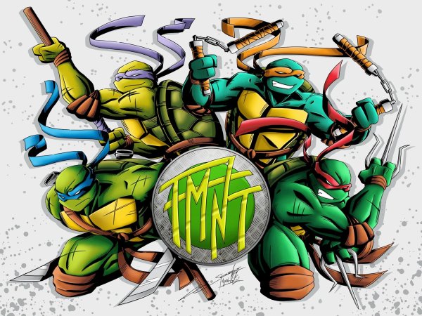 Черепашки ниндзя 2003 Постер