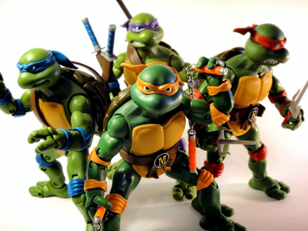 Фигурки Черепашки ниндзя 1990