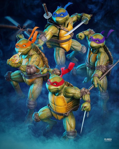 Черепашки ниндзя 1987 2003 2012