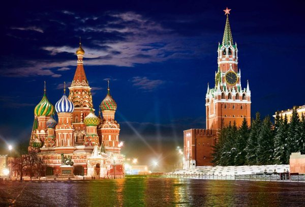 Московский Кремль и красная площадь