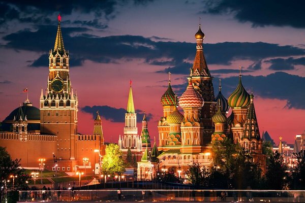 Кремль храм Василия Блаженного