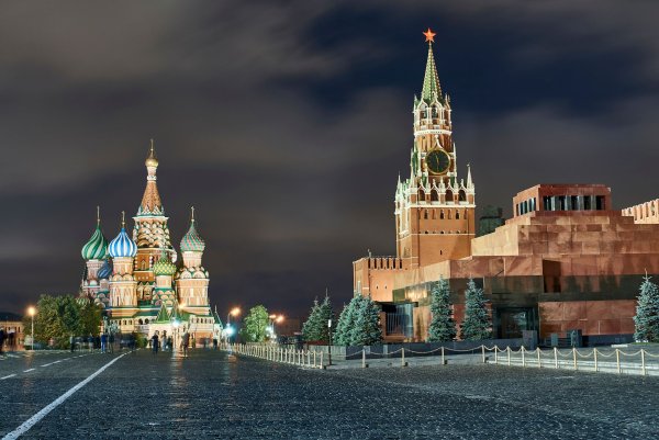 Московский Кремль и красная площадь