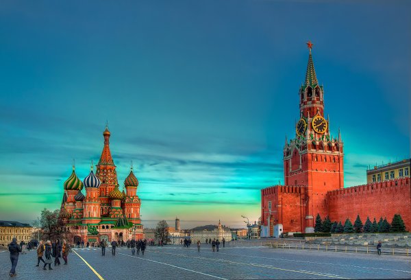 Московский Кремль и красная площадь