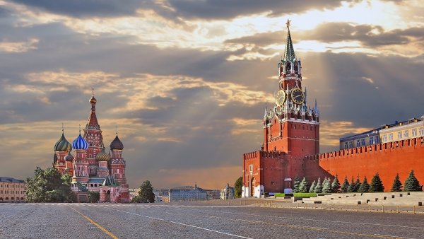 Московский Кремль и красная площадь