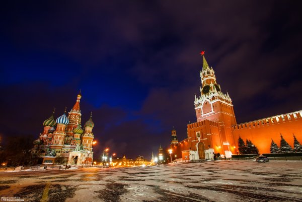 Московский Кремль и красная площадь
