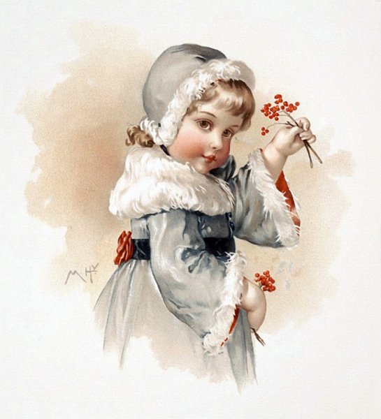 Художница Maud Humphrey Bogart