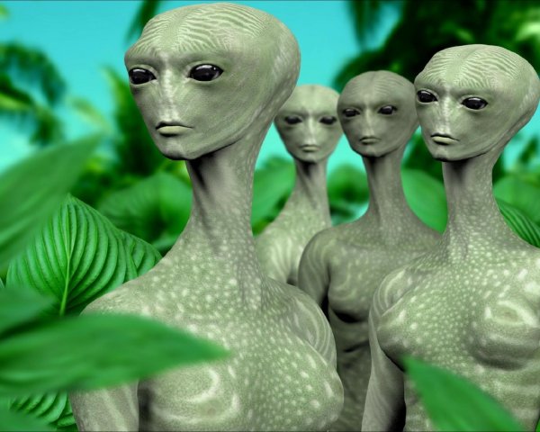 Инопланетяне в космосе