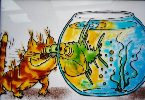 Рисование по стеклу