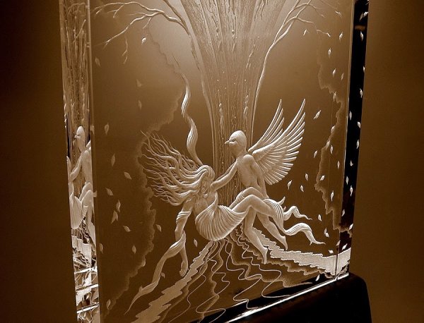 Гравюра на стекле