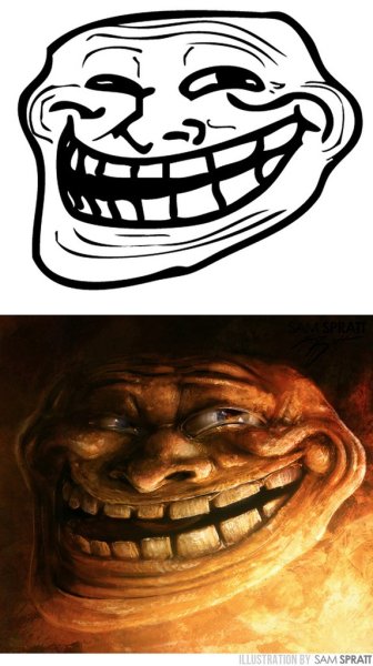 Черно белые мемы