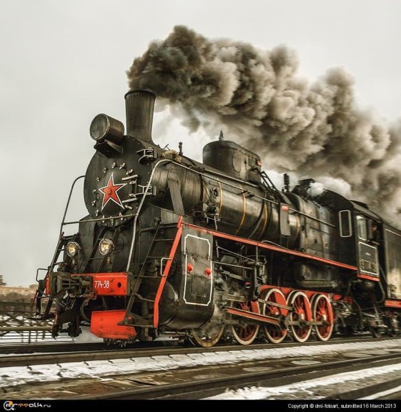 Локомотив паровоз СССР