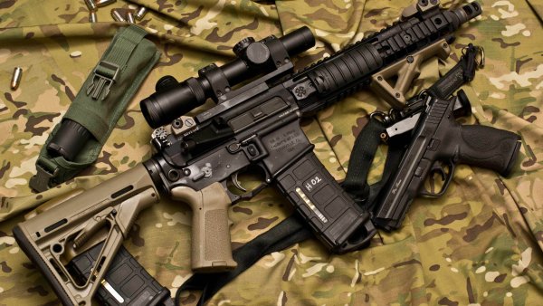 Огнестрельное оружие штурмовые винтовки