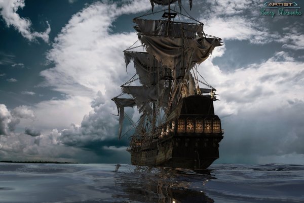 Корабль Pirate ship