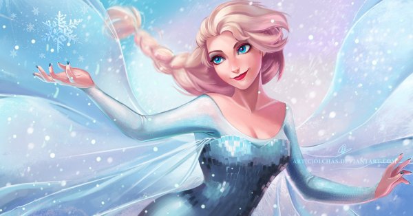 Эльза красивые арты
