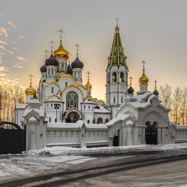 Храм Александра Невского Княжье озеро