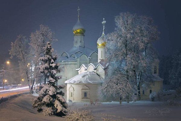 Лавра Сергиев Посад зима