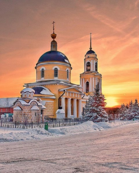 Храм в Радонеже Сергиев Посад