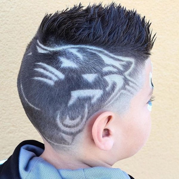 Молния Хаир тату для мальчиков