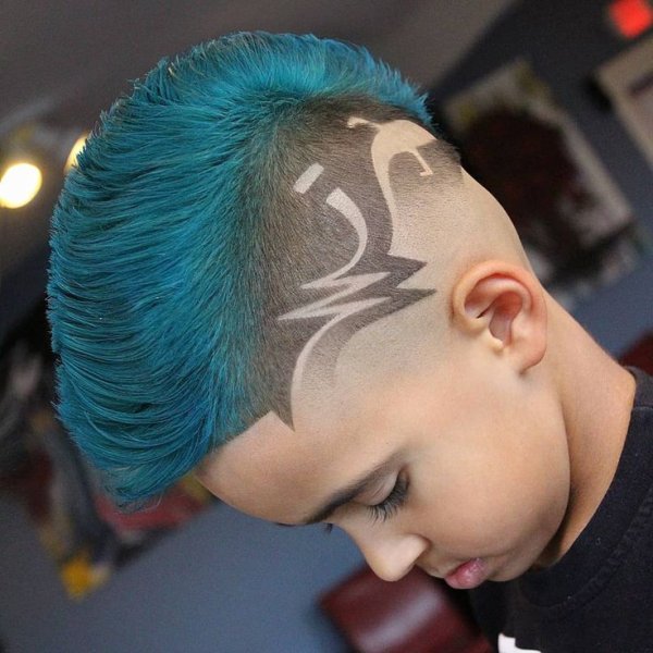 Креативные стрижки мужские детские