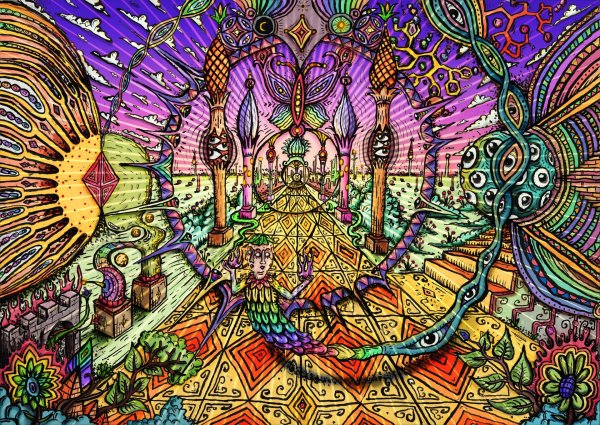 Психоделик acid Art