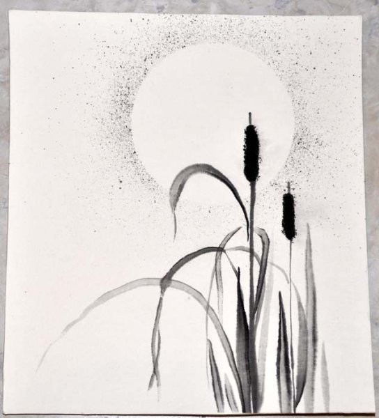 Иллюстрации тушью