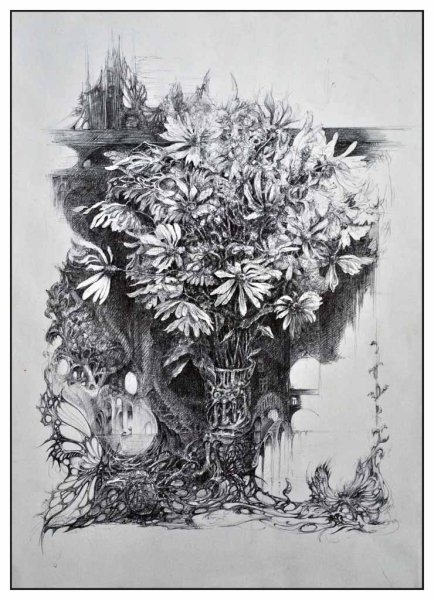 Иллюстрации тушью