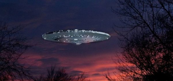 Летающая тарелка настоящая