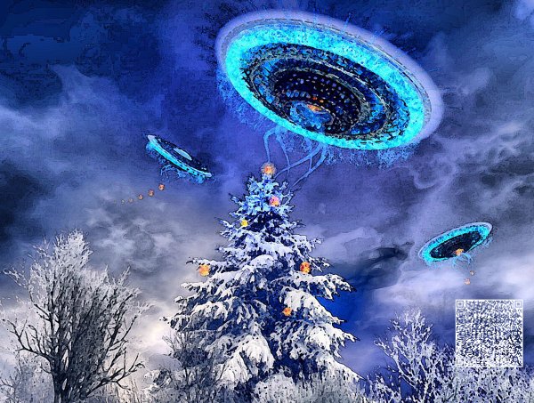 Летающая тарелка инсталляция