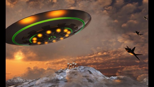 НЛО "летающая тарелка" Губенко