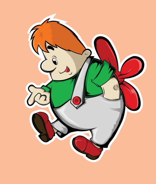 Сказочные герои Карлсон