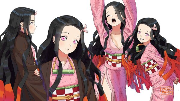 Nezuko Kamado 3d