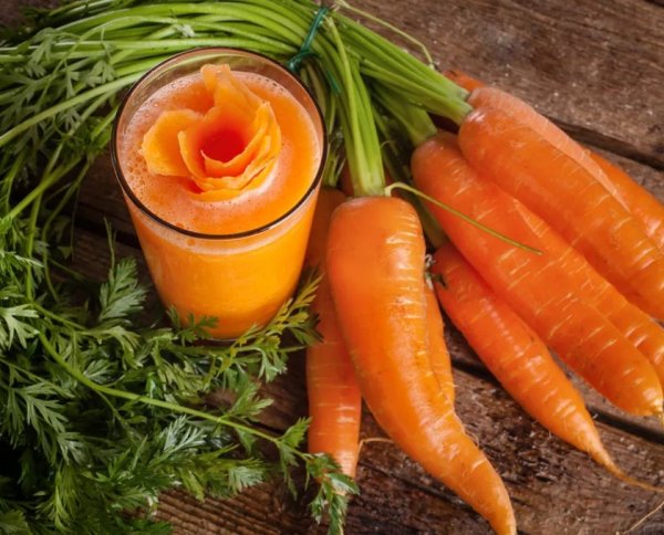 Красивая морковка