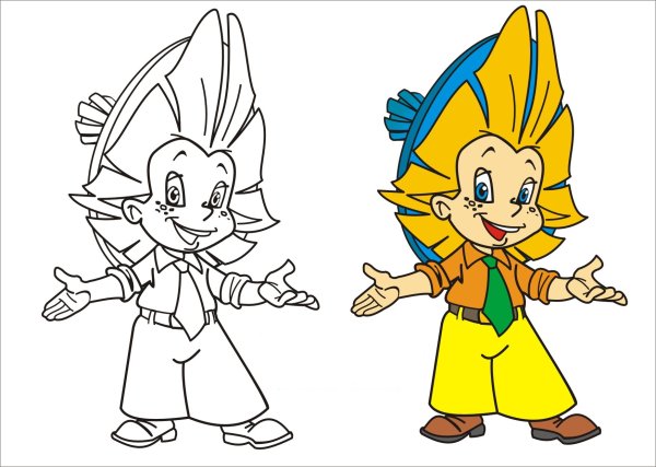 Незнайка с кисточкой