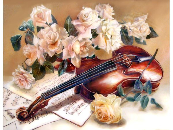 Натюрморт со скрипкой