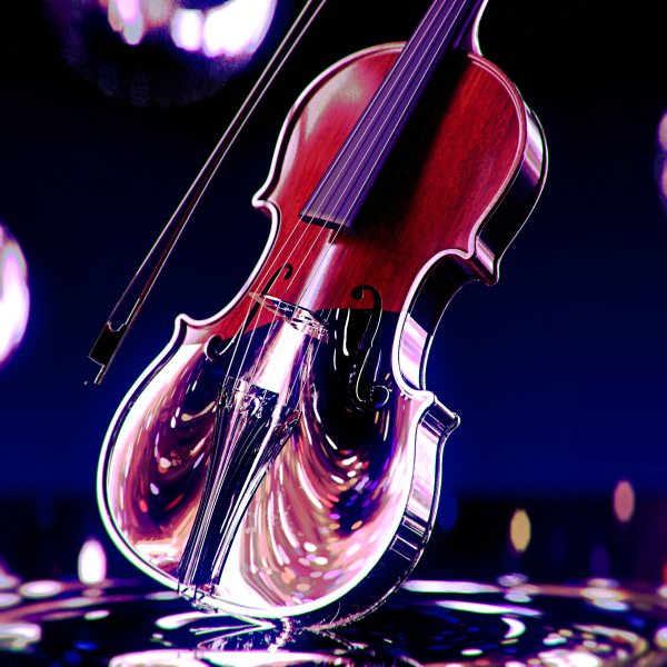 Фиолетовая скрипка