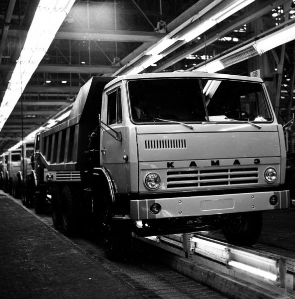 КАМАЗ 5511 первые