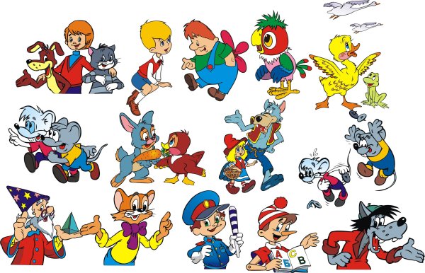 Мультяшные персонажи