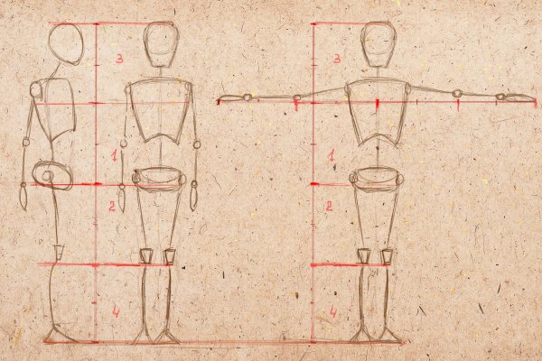 Пропорции тела человека для рисования