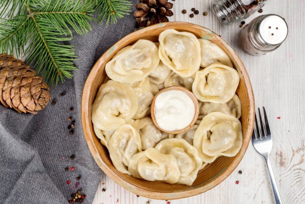 Пельмени на новый год