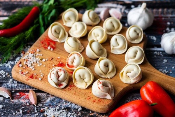 Пельмени ручной лепки