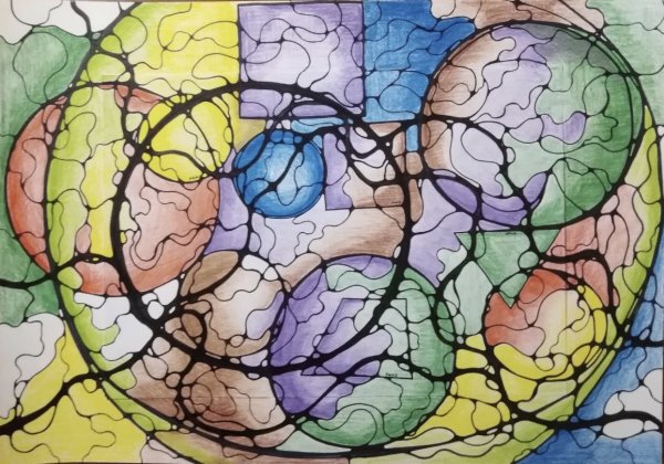 Оксана Авдеева Нейрографика