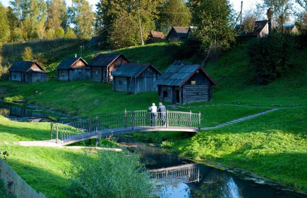 Село Вятское Ярославской река