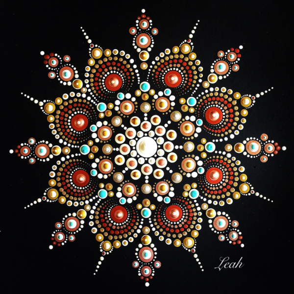 Мандала дотсами