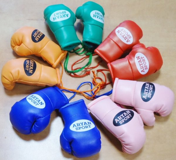 Перчатки сувенирные боксерские "БАБАХИ" Рэй спорт