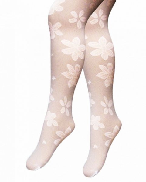 Кружевные колготки