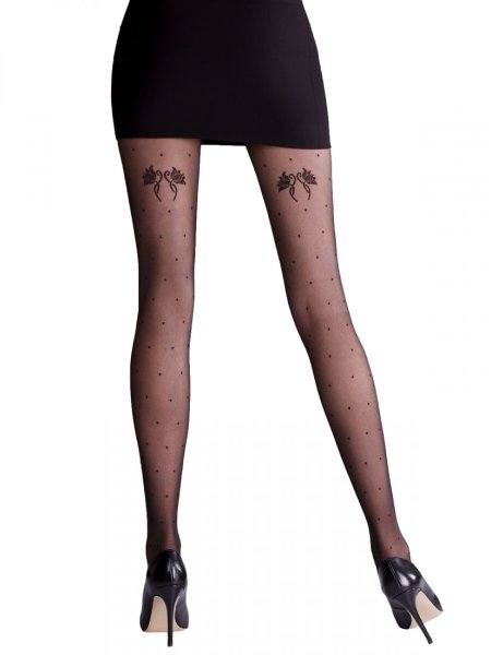 Кружевные колготки