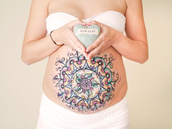 Рисование для беременных