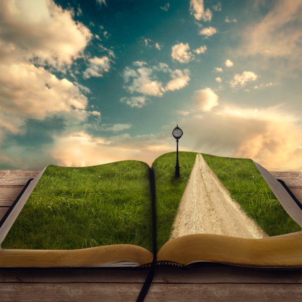 Фоновое изображение книги