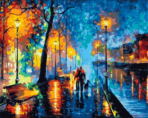 Улица дождя Леонида Афремова